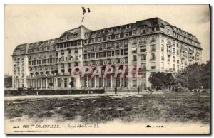 Old Postcard Deauville Royal Hotel