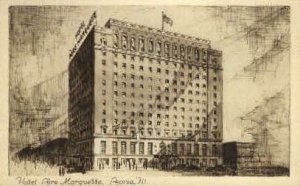 Hotel Pere Marquette - Peoria, Illinois IL  