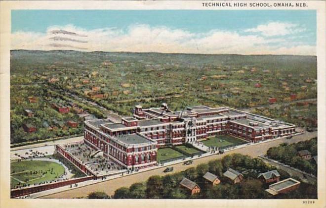 Nebraska Omaha Technical School 1938 Curteich