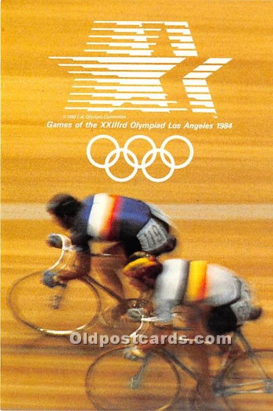 Cycling, 1984 Los Angeles Olympics Los Angeles, California, CA, USA Olympic U...