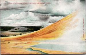 Sulfur Mountain, Yellowstone National Park Vintage Postcard J07