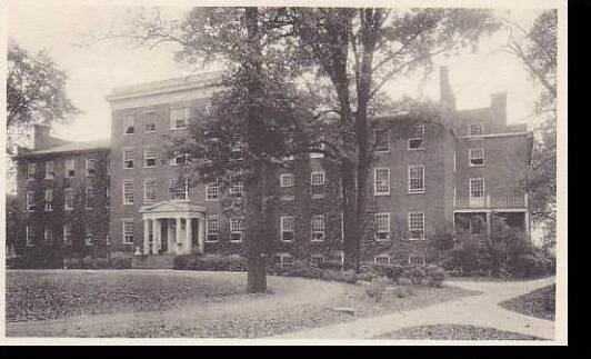 Indiana Richmond Earlham Hall Earlham College Albertype