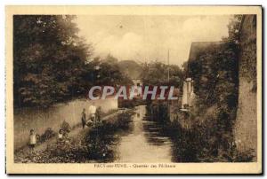 Old Postcard Pacy sur Eure Neighborhood its Pecheurs