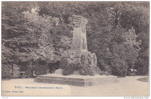 TOUL, Meurthe et Moselle, France; Monument Commemoratif, 00-10s