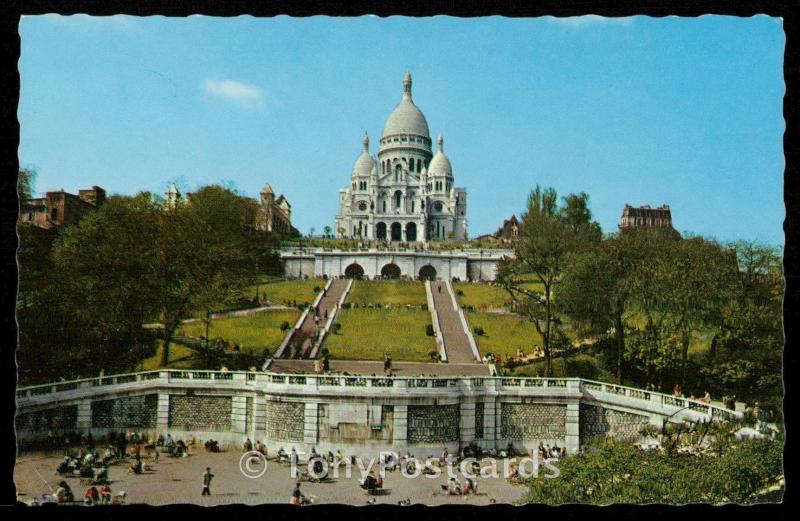 Basilique du Sacre-Coeur et colline de Montmartre