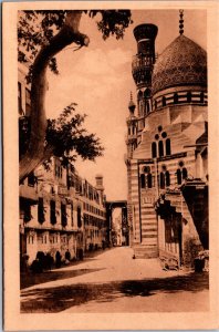 Egypt Cairo Mosque Kahaibeck Blue Mosque Vintage Postcard C010