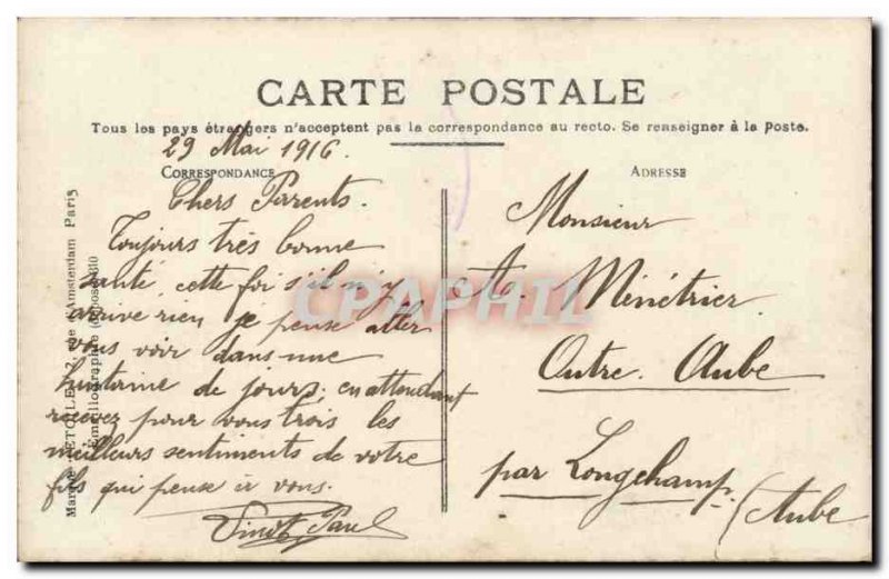 Toul - Vue Generale jack on the Cathedral - Old Postcard