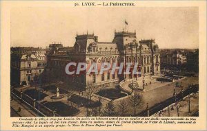 Old Postcard Lyon Prefecture Built in 1883 1890 by Louvier