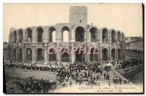 Postcard Ancient Arles Arenes out of a putting stroke to death