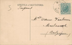 Croatia Salona Basilica Martyrum Salonitanorum Manastiri Postcard 07.37
