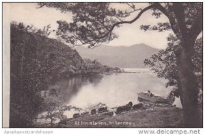 Ireland Killarney Lake Scene At Innisfallen