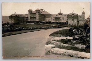 Hotel Potter Santa Barbara CA California RPPC Brock Higgins Photo Postcard W30