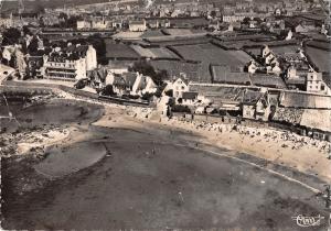 BR48710 Roscoff vue aerienne la grande plage    France