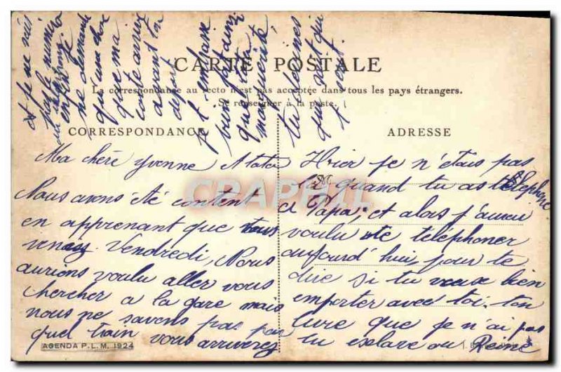 Old Postcard Franche Comté Ornans and Loue