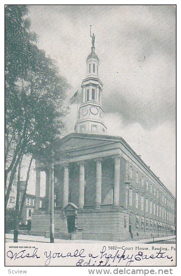 Court House Building, Reading, Pennsylvania, PU-1906