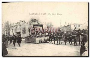 Old Postcard Carnival & # 39Aix A joke Tobacco