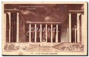 Old Postcard Paris International Exhibition 1937 Museum of Modern Art