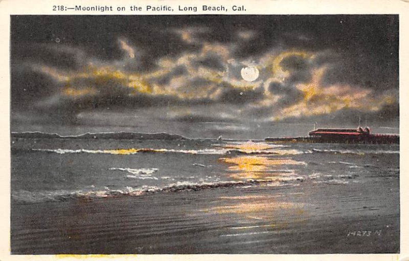 Moonlight on the Pacific Long Beach CA