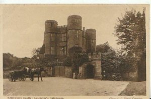 Warwickshire Postcard - Kenilworth Castle - Leicester's Gatehouse - Ref TZ6836