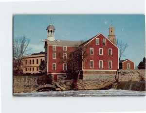 M-194201 Old Slater Hill American Cotton Industry Birthplace Pawtucket RI USA