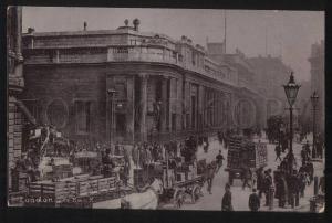 102228 UK London The Bank Vintage TUCK photo PC