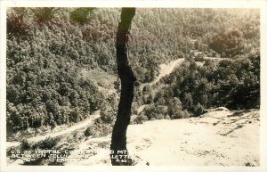 Postcard RPPC 1940s Jelico Follette Tennessee US25 Cumberland R-60 24-6444