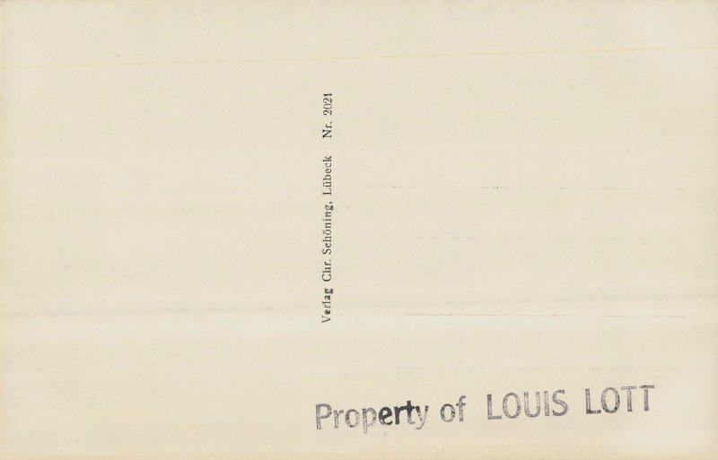 Lübeck Germany~Rathaustreppe~Photo POSTCARD