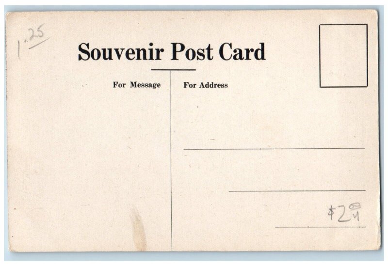 Brookings South Dakota Postcard Campus State College Field c1910 Vintage Antique