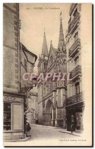 Old Postcard Vannes La Cathedrale