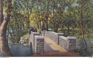 BRIDGEPORT, Connecticut, 1930-40s; Island Bridge, Beardsley Park