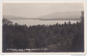 RP, Sunapee Lake From Garnet Hill, SUNAPEE LAKE (Merrimack), New Hampshire, 1...