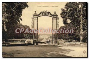 Postcard Old Rosny sur Seine Chateau