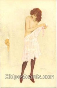 Artist Signed Raphael Kirchner (AUS) Marque L-E 46 Unused 