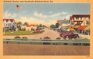 REHOBOTH BEACH DELAWARE HENLOPEN BELH HOTEL BOARDWALK GROUP OF 3 POSTCARDS 1940s
