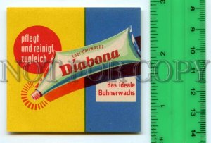 500271 DIABONA ADVERTISING Vintage match label