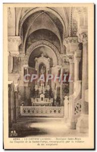 Old Postcard Louvesc Basilica of St. Regis the Lady Chapel