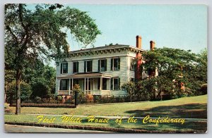 Montgomery Alabama~First White House of Confederacy~Vintage Postcard