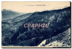 Old Postcard Corsica Corsica Monte Cinto