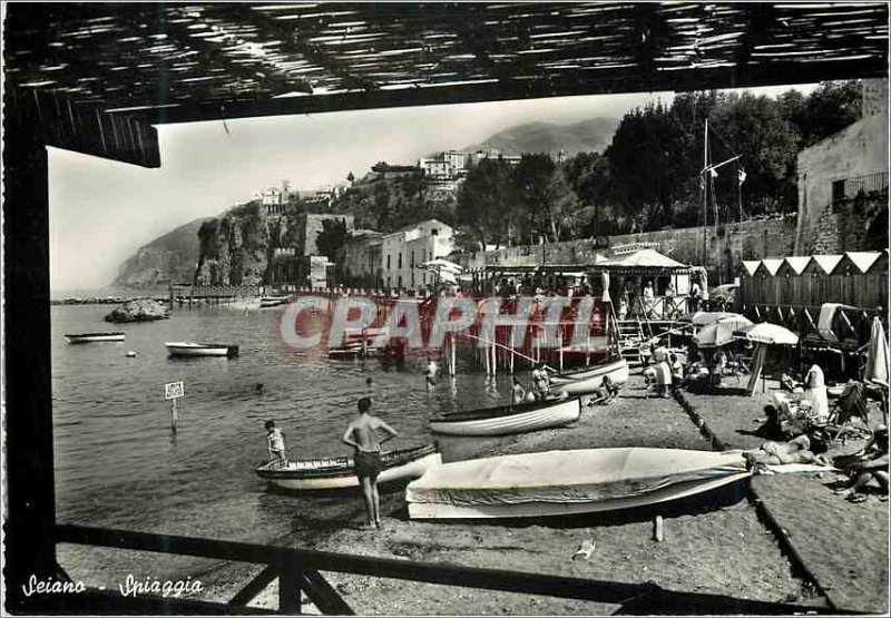 Postcard Modern Seiano Napoli - Spiaggia