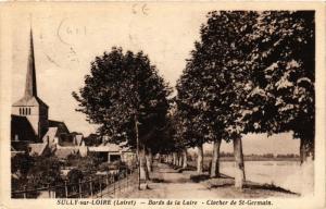 CPA SULLY-sur-LOIRE Bords de la Loire Clocher de St-GERMAIN (607823)