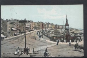 Sussex Postcard - Brighton: The Aquarium & Marine Parade    RS7152