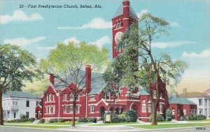 Alabama Selma First Presbyterian Church Curteich