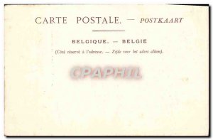 Old Postcard Brussels Monneken Piss