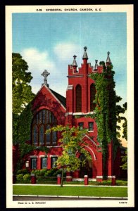 South Carolina CAMDEN Episcopal Church Photo by L.E. McCumber ~ Linen