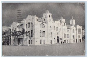 1947  Protestant Church Scene The First Baptist Church Of San Diego CA Postcard