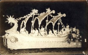 Detailed Parade Floiat - Los Angeles CA I Think c1910 Real Photo Postcard #3
