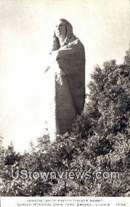 Lorado Taft's Statue - Oregon, Illinois IL  