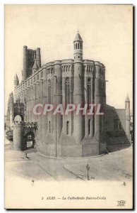 Old Postcard Albi Cathedrale Sainte Cecile