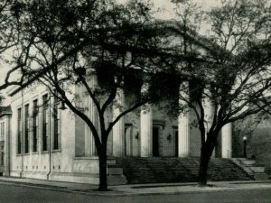 Mobile Alabama AL First Baptist Church Unused UNP Vtg Graycraft Postcard G16