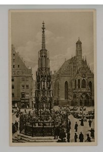 Germany - Nurnberg. Schoner Fountain